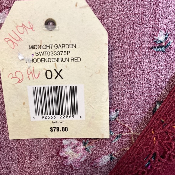 NWT Wonderly Womens Curvy Blouse 0X - Picture 2 of 5